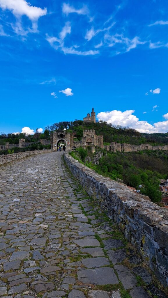 Drumul spre fortăreața Tsarevets, Veliko Târnovo