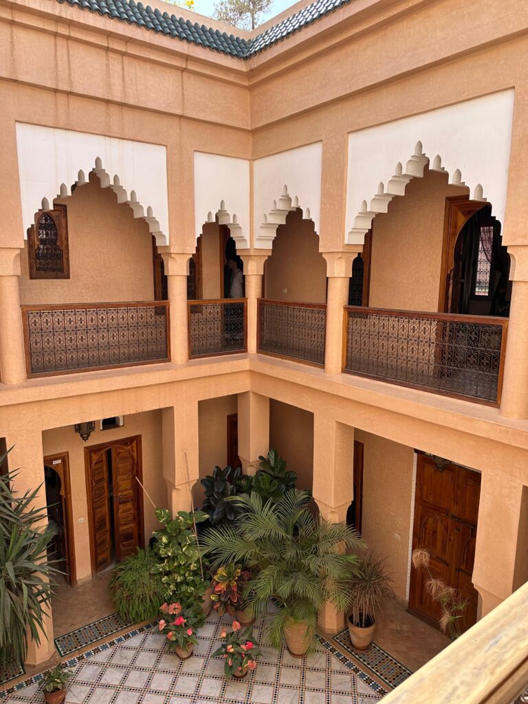 Dar Tasnime - riad tradițional în medina Marrakech, Maroc